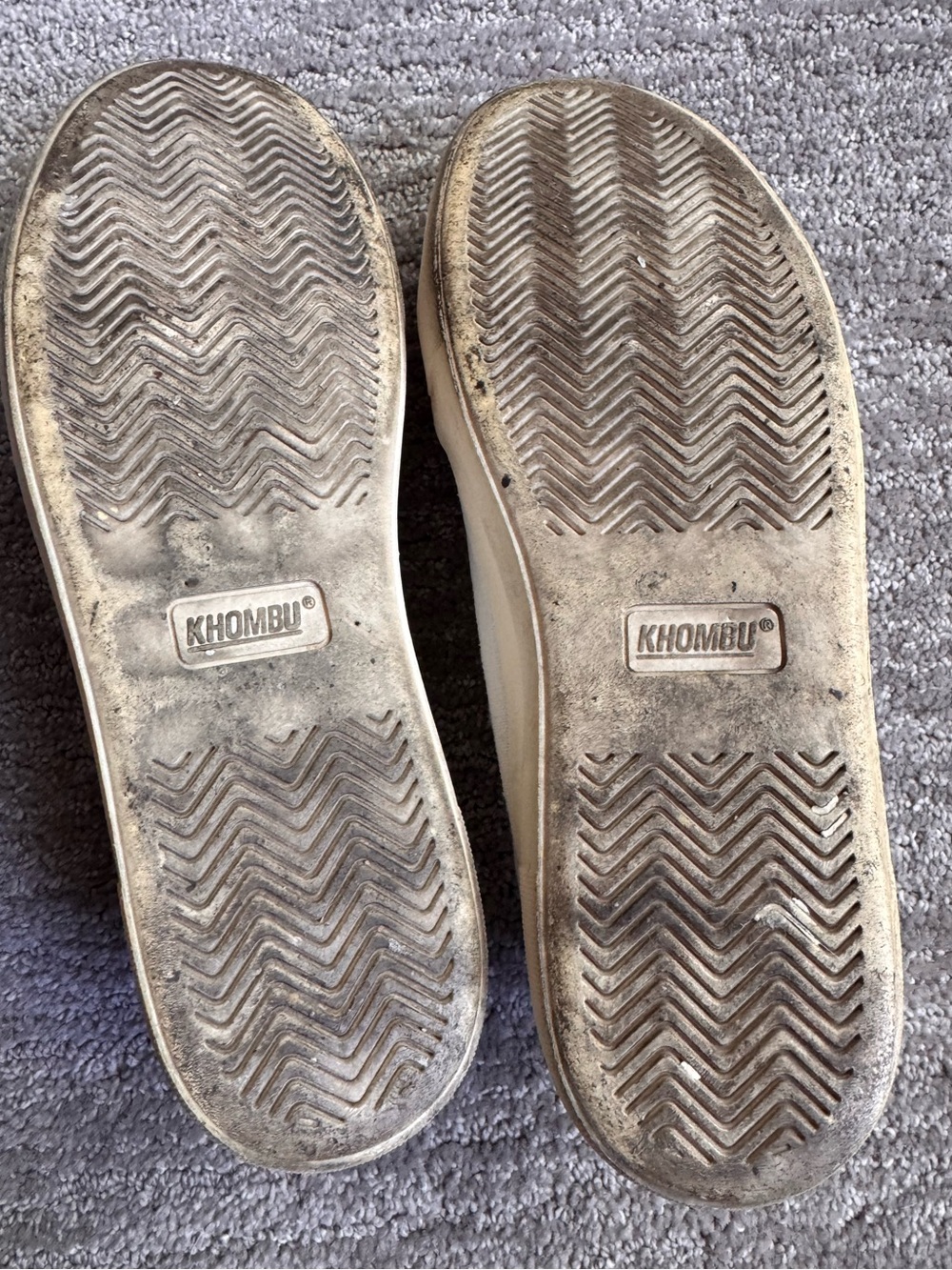 Khombu Molly 2 White Canvas Sneakers Size 7 - Picture 6 of 7
